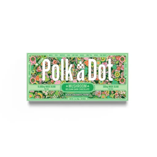 Polkadot Maui Coconut Twist Chocolate Bar