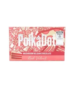 Polkadot Red Velvet Chocolate Bar