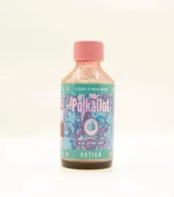 Polkadot Mushroom Drink-Blue Cotton Candy